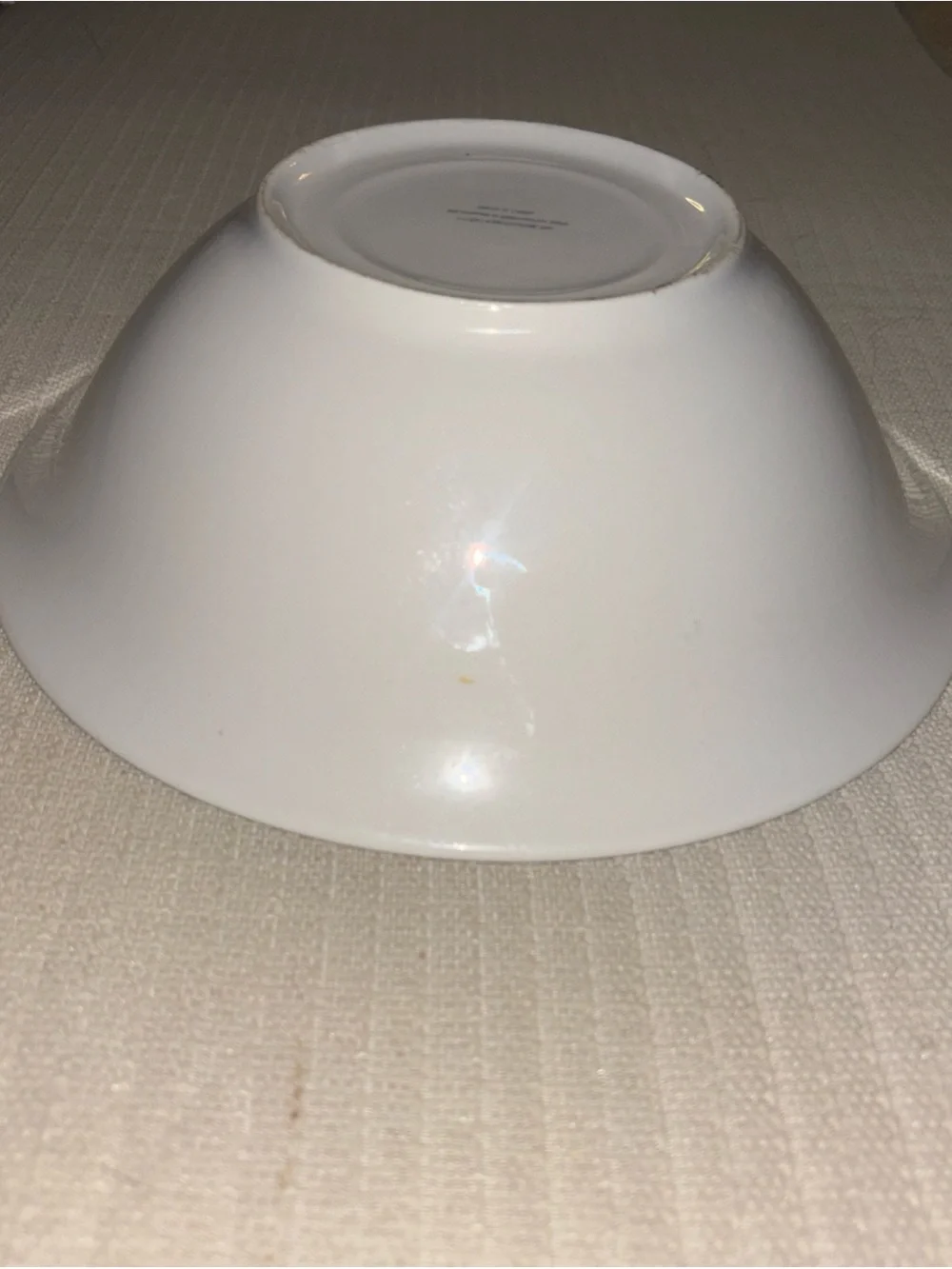 Vintage ATICO Christmas Serving Bowl The Spirit of Christmas is Love Holly Gold